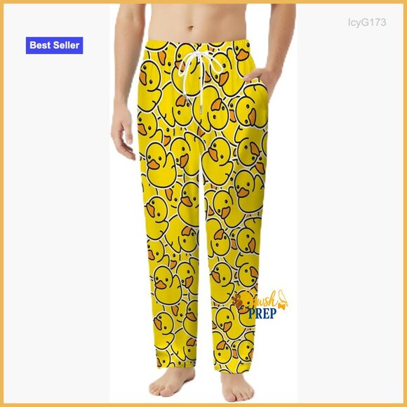 Unisex Animal Print Pajama Pants Cozy Lounge Sleepwear XX-Large